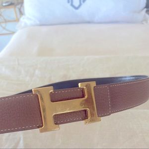 Classic Hermès belt purchased at flagship in NYC!